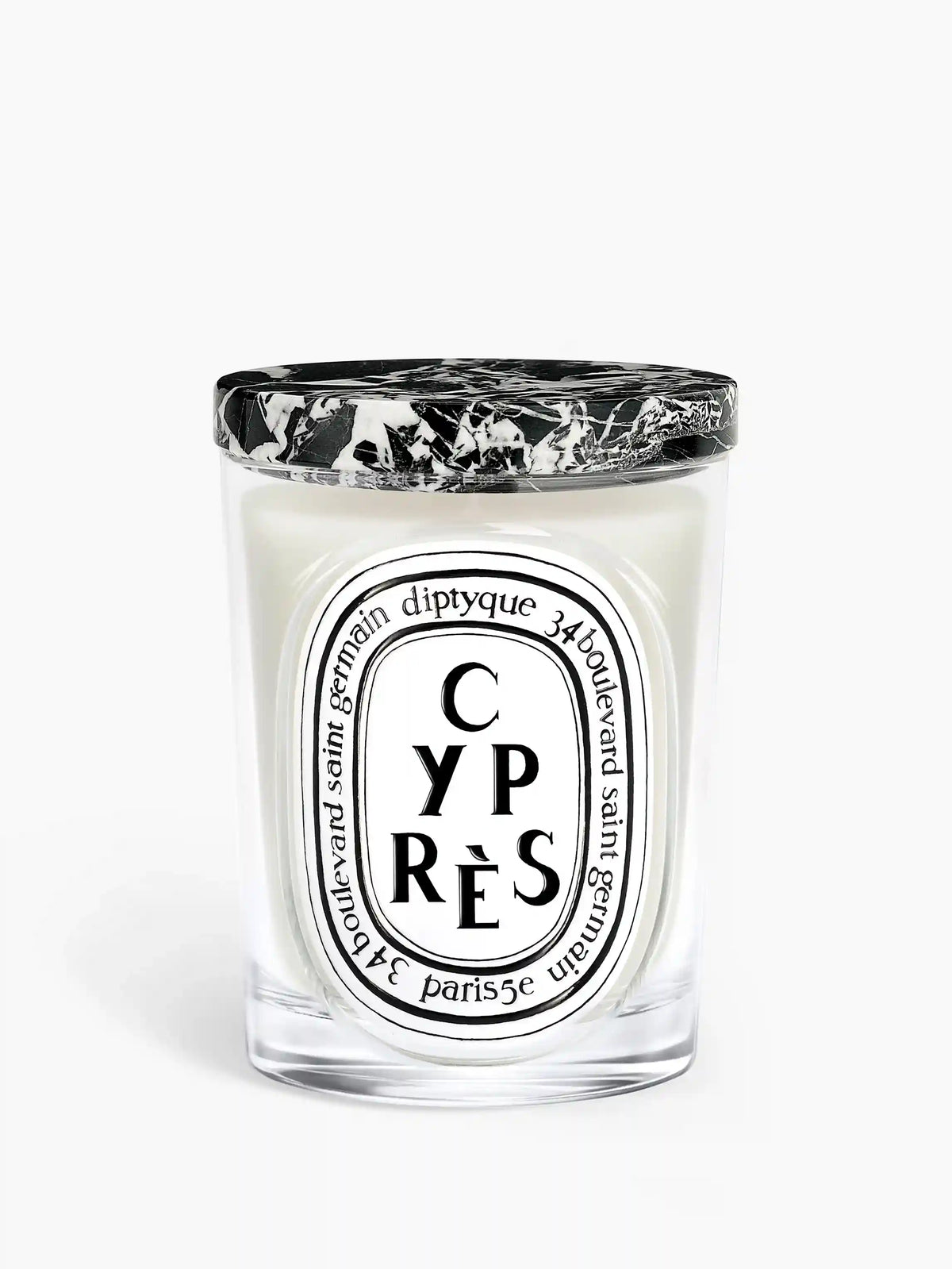 Antique Marble lid - For classic candles