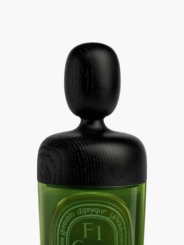 Black Volute lid - For medium candle