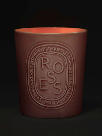 Roses - Large Candle