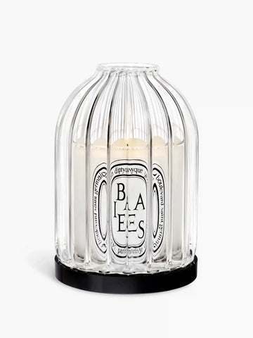 Ribbed candle holder - For classic candles
