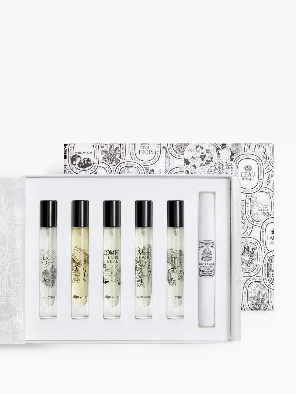 Set of 5 Eaux de toilette - To compose