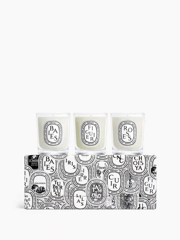 Set of 3 small candles - Pre-composed