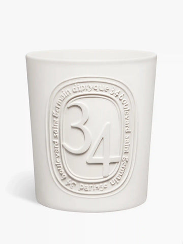 34 boulevard Saint Germain - Large Candle