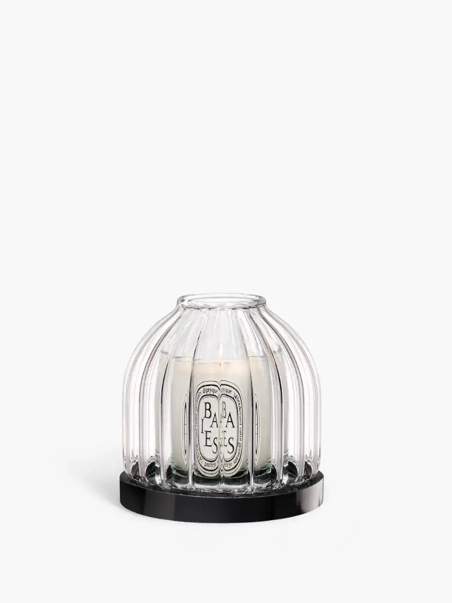 Ribbed candle holder - For miniature candles