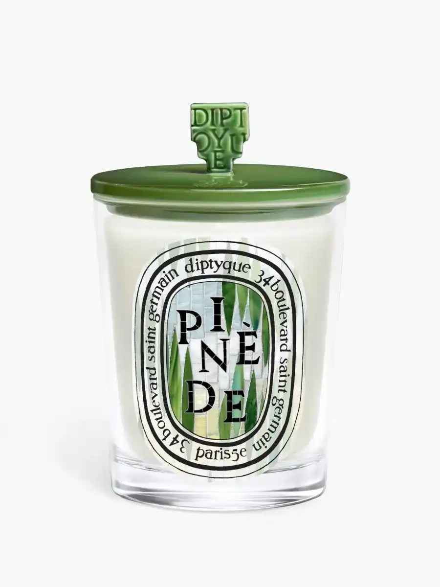 Pine Grove Green Pyramid Lid - For classic candles
