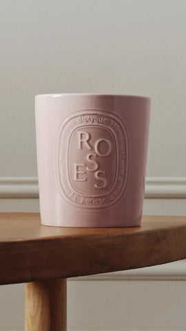 Roses - Very Large Candle