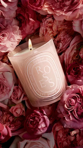 Roses - Medium Candle